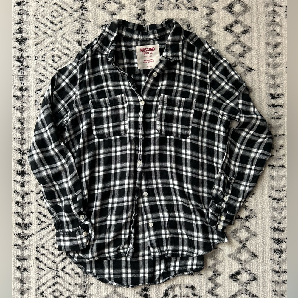Mossimo boyfriend fit flannel